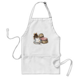 Moeder Dormouse Baby shower Standaard Schort