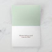 Moeder Duck en Ducking Birthday Kaart (Binnen)