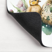 Moeder Duck en Ducking Waterverf Muismat (Hoek)