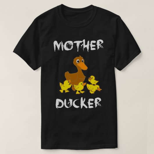 Moeder Ducker Classic TShirt (Design voorkant)