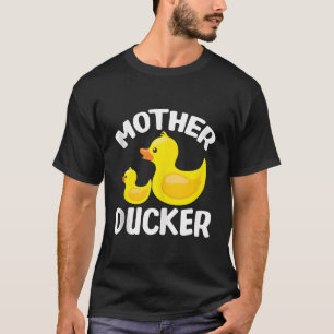 Moeder Ducker Grappig Moederdag Gift Voor Duck Lov T-shirt