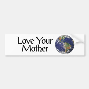 Moeder Earth Bumpersticker