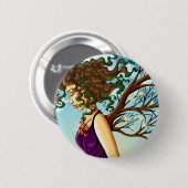 Moeder Earth Button (Voorkant /achterkant)