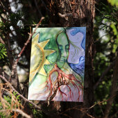 Moeder Earth Gaia Goddess Briefkaart