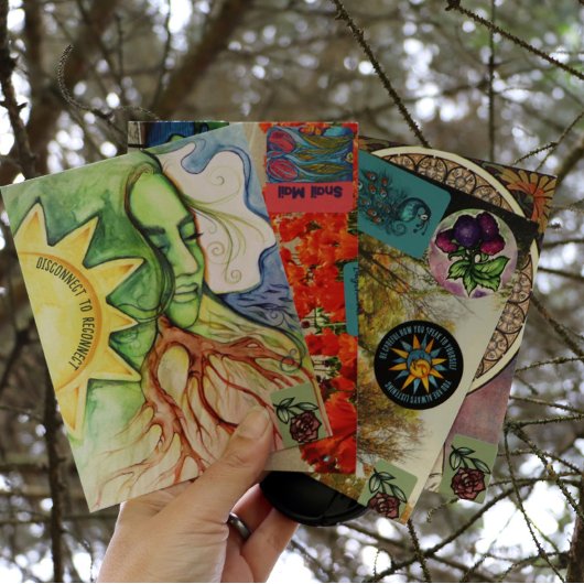 Moeder Earth Gaia Goddess Briefkaart