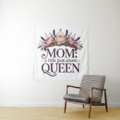 Moeder een titel net boven koningin wandkleed (In situ)