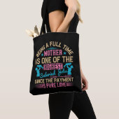 Moeder - Een Voltijdse Baan Tote Bag (Dichtbij)