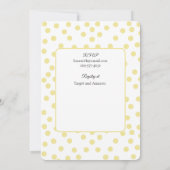 Moeder eend en eendjes baby shower uitnodiging (Achterkant)