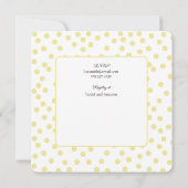 Moeder eend en eendjes baby shower uitnodiging (Achterkant)