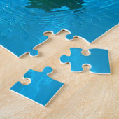 Moeder eend met kuikens puzzel (Zijkant)