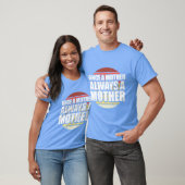 Moeder eens moeder altijd moeder t-shirt (Unisex)
