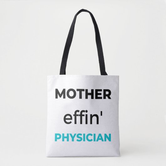 Moeder Effin' Arts 2 Tote Bag (Voorkant)