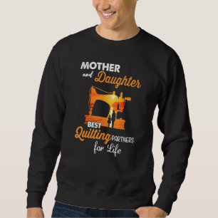 Moeder en aughters de beste quilillerende partners trui