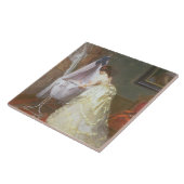 Moeder en Baby, 1869 (olie op het paneel) Tegeltje (Zijkant)