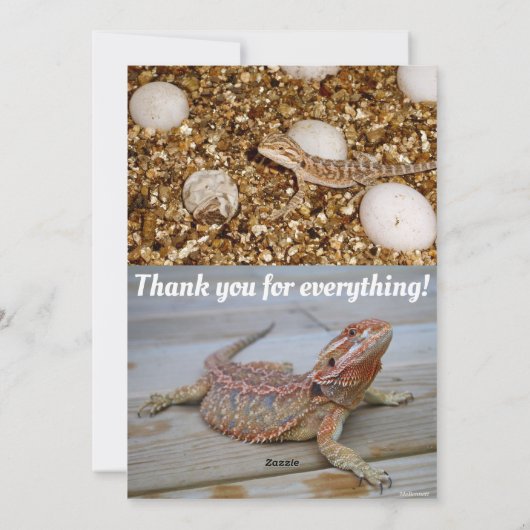 Moeder en Baby baardagaam Feestdagenkaart (Achterkant)