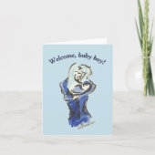 Moeder en Baby "Baby Boy" Kaart (Voorkant)