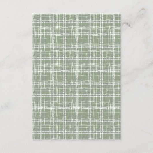 Moeder en baby beer waterverf bosuitnodiging informatiekaartje (Achterkant)