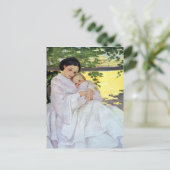 Moeder en Baby Briefkaart (Staand voorkant)