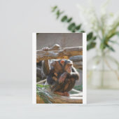 Moeder en Baby Briefkaart (Staand voorkant)