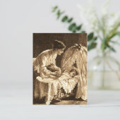 moeder en Baby Briefkaart (Staand voorkant)