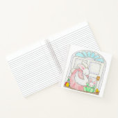moeder en baby bunny Spiral Notitieboek (Binnen)