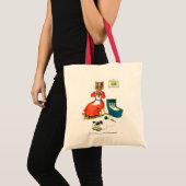 Moeder en Baby Cat, Louis Wain Tote Bag (Voorkant (product))