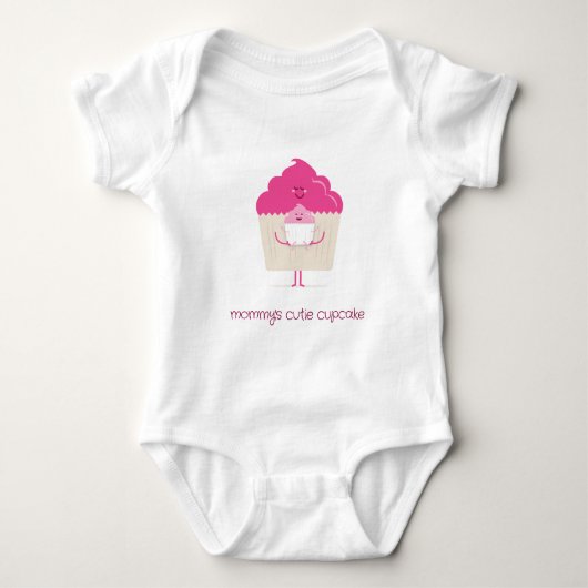 Moeder en Baby Cupcake Romper (Voorkant)