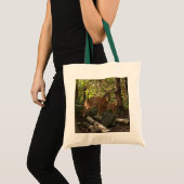 Moeder en Baby Deer in het natuurpark Shenandoah Tote Bag (Voorkant (product))