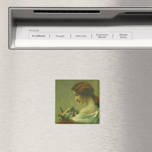 Moeder en Baby Devil Changeling Magneet (Insitu (Vaatwasser))