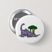 Moeder en Baby Dinosaur Ronde Button 5,7 Cm (Voorkant /achterkant)