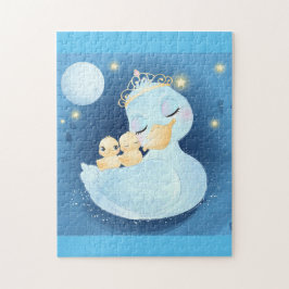 Moeder en Baby Duck Legpuzzel