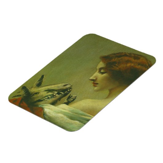 Moeder en Baby Duivel flexibele magneet (Linkerzijde)