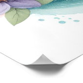 Moeder en Baby Eend Poster (Hoek)