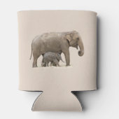 Moeder en Baby Elephant Blikjeskoeler (Achterkant)