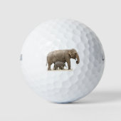 Moeder en Baby Elephant Golfballen (Voorkant)