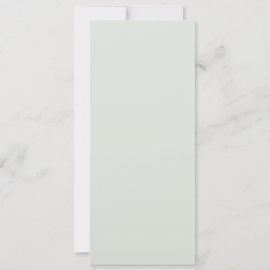 Moeder en Baby Elephant Green Baby shower Uitnodig Kaart (Achterkant)