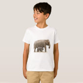 Moeder en Baby Elephant T-shirt (Voorkant volledig)