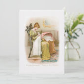  moeder en Baby Feestdagenkaart (Staand voorkant)