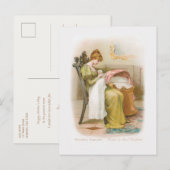  moeder en Baby Feestdagenkaart (Voorkant / Achterkant)