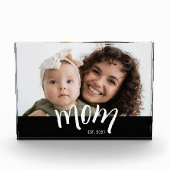 Moeder en baby foto aangepast jaar opgericht  (Voorkant)
