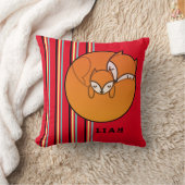 Moeder en Baby Fox Sierkussen (Deken)