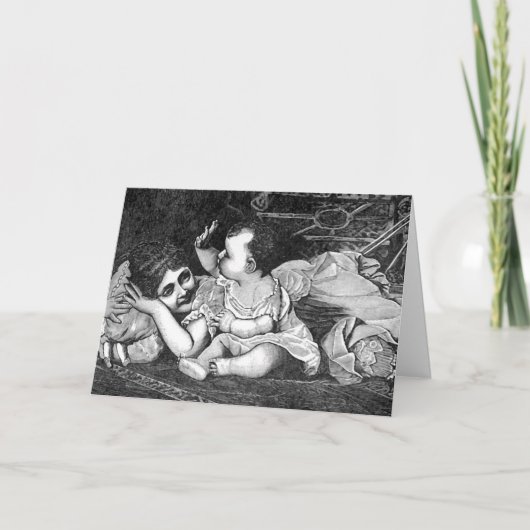 Moeder en Baby - Kaart (Voorkant)