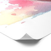 Moeder en Baby Kangoeroe Poster (Hoek)