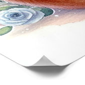 Moeder en baby katje poster (Hoek)