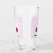 Moeder en Baby Kind Anjer Moederdag Glas (Links)