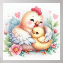 Moeder en Baby Kip