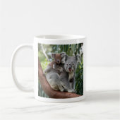 Moeder en Baby Koala Beer Koffiemok (Links)