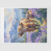 Moeder en Baby Koe Tissue Paper Tissuepapier (Voorkant)