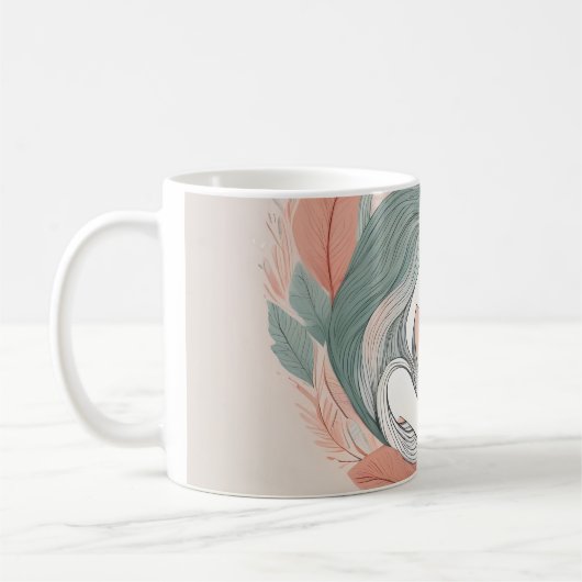 moeder en baby koffiemok (Links)