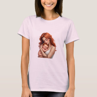 Moeder en Baby Liefde - Heartfelt Connection T-Shi T-shirt